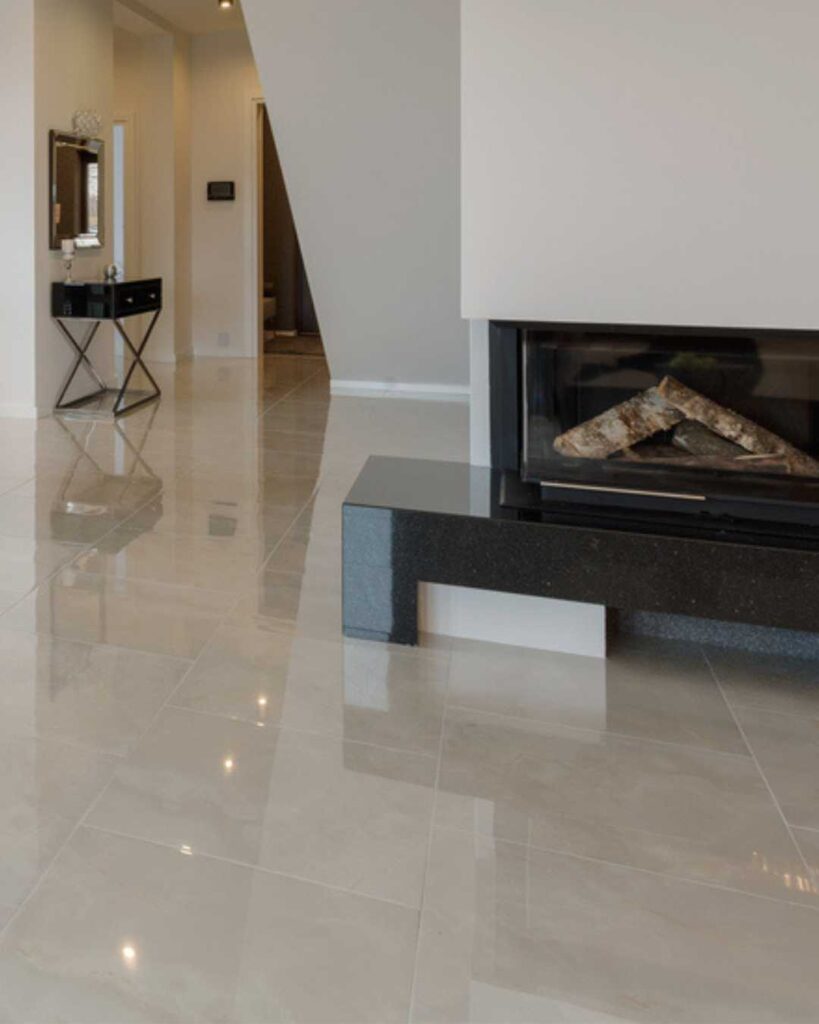 Stone Tile Floor Polishing Cleaning 