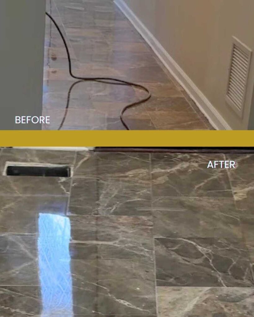 stone floor before after NY NJ CT